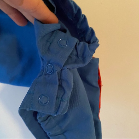 Baby Kisses Vintage Boat Overalls Size 12 Months - Picture 4 of 6